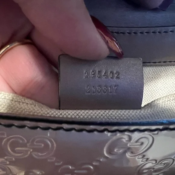 - sold Gucci Guccissima Medium  Emily Chain Cipria colored  Shoulder Bag - Picture 10 of 13